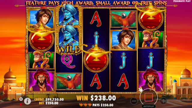 3 Genie Wishes Game Image #1