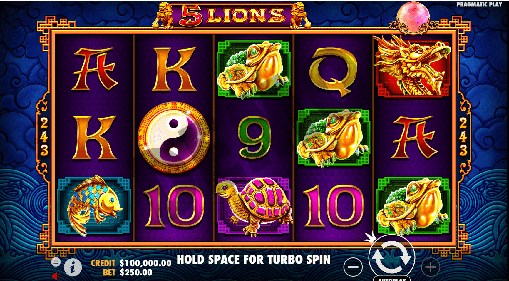 5 Lions Game Image #0