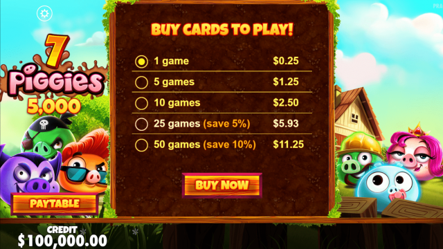 7 Piggies 5.000 Game Image #0