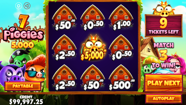 7 Piggies 5.000 Game Image #1