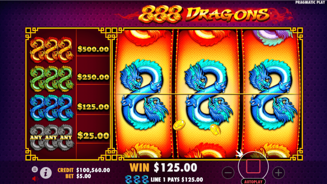 888 Dragons Game Image #1