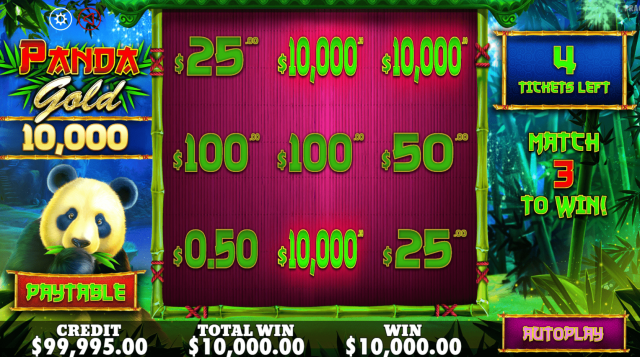 Panda Gold 10,000 Game Image #2