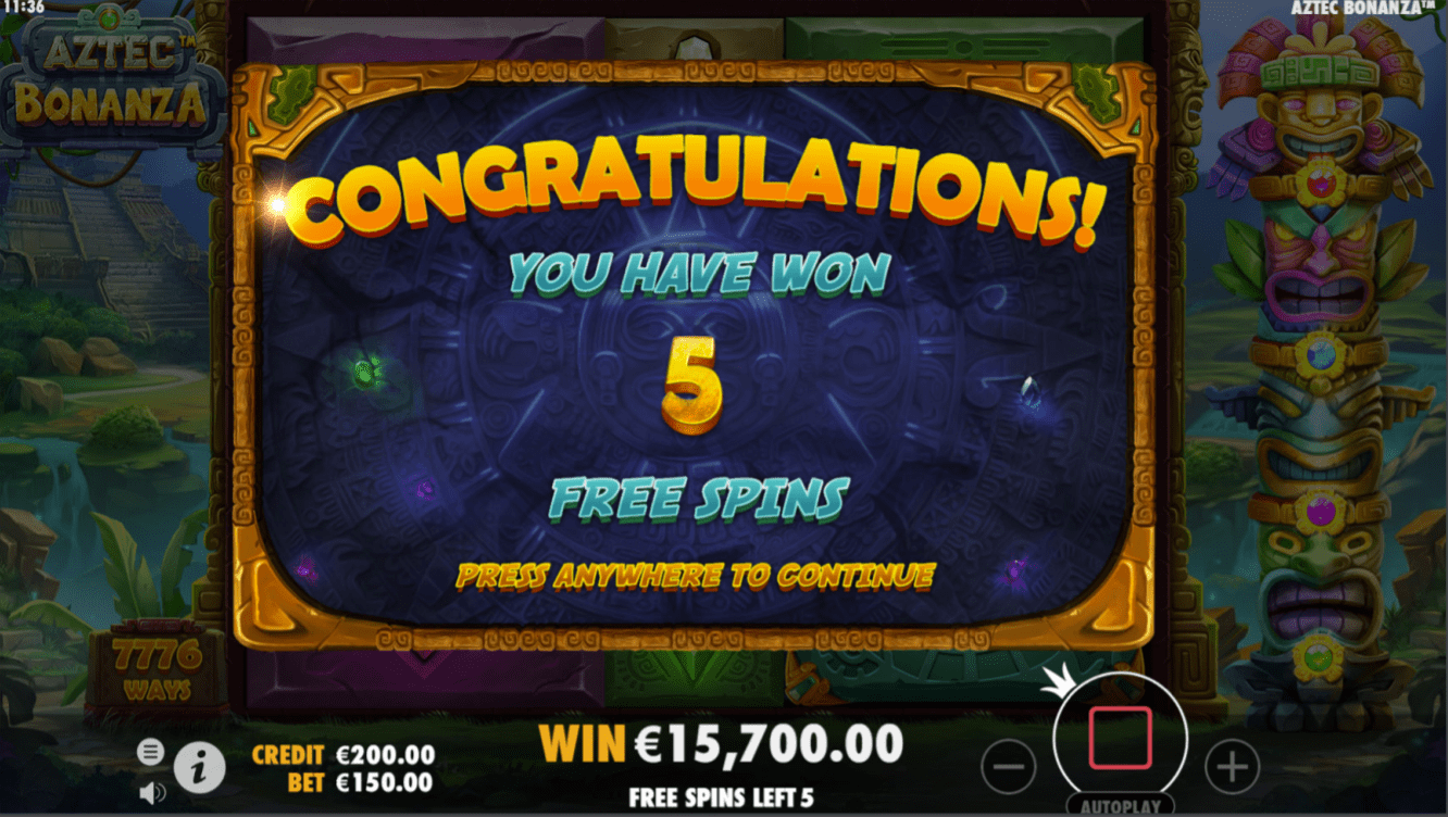 Aztec Bonanza Game Image #4