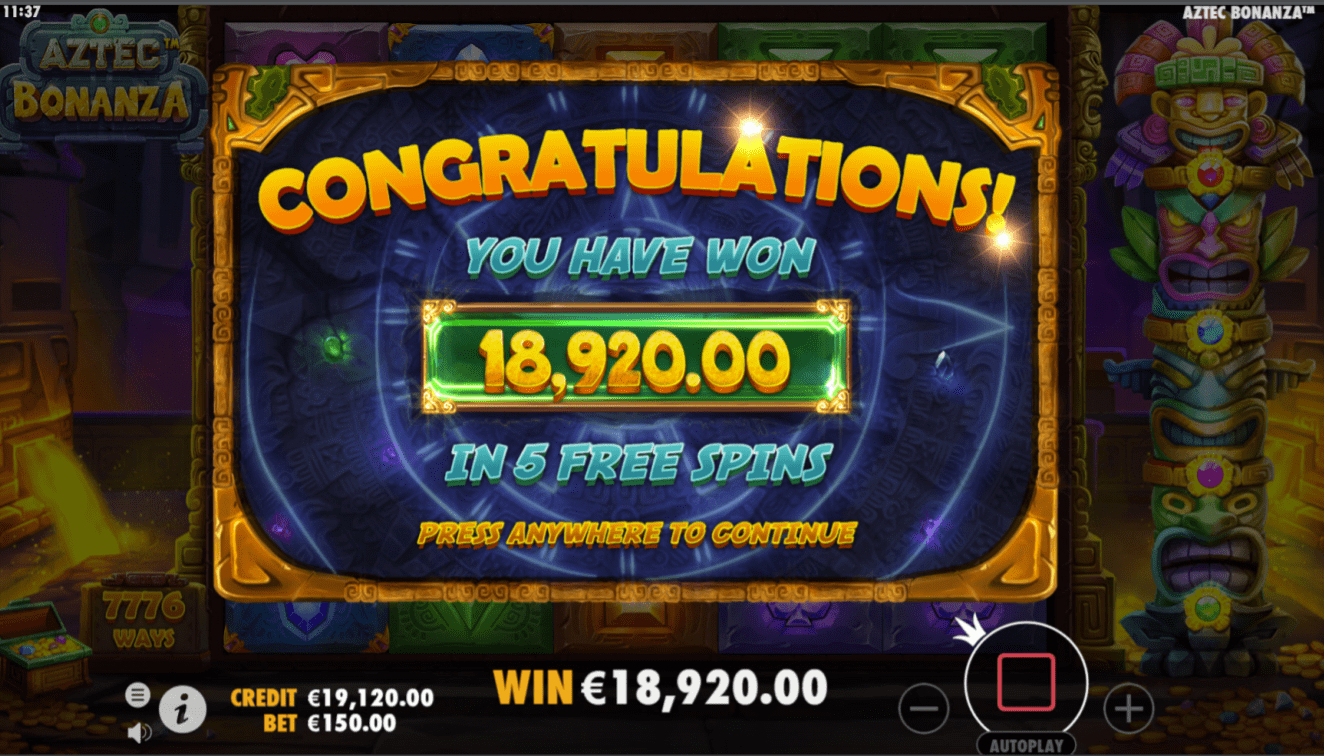 Aztec Bonanza Game Image #7