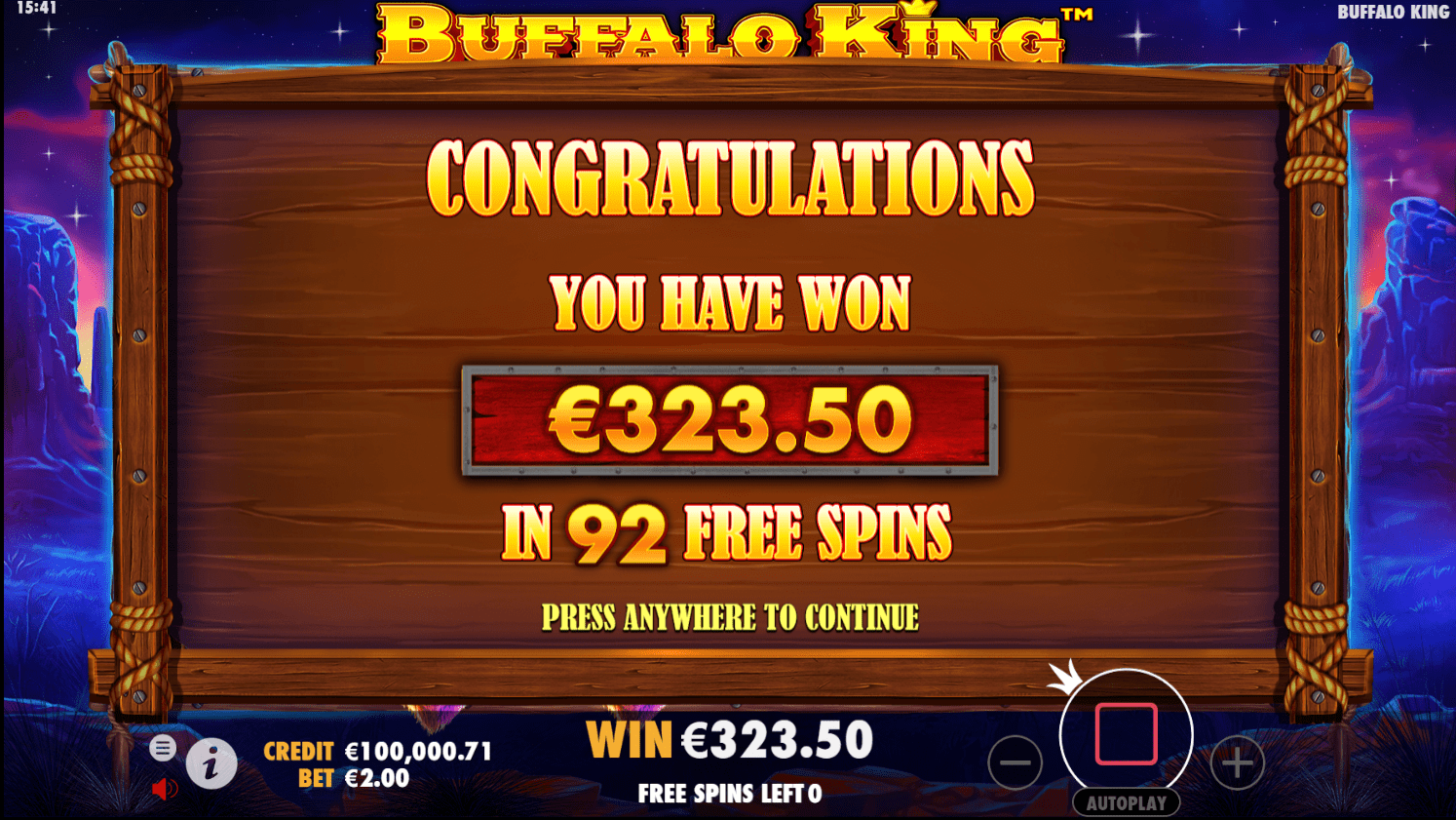 Buffalo King Game Image #3