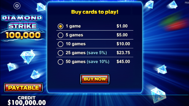 Diamond Strike 100.000 Game Image #0