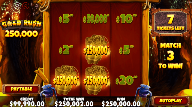 Gold Rush 250.000 Game Image #2