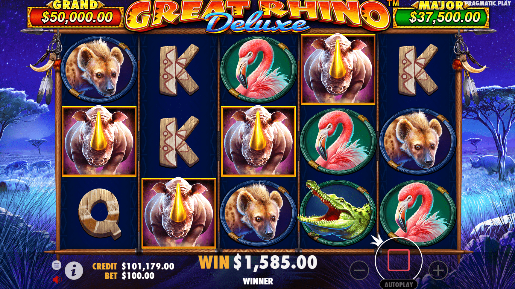Great Rhino Deluxe Game Image #0