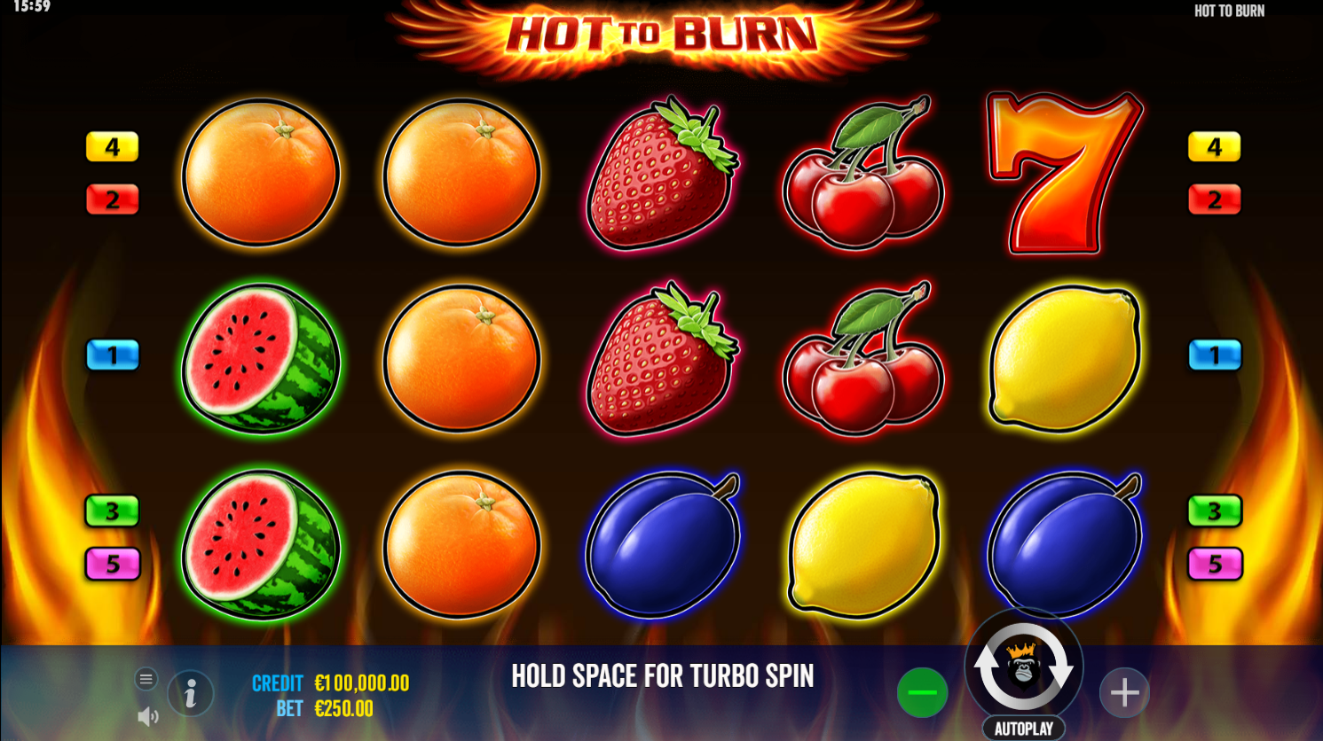 Hot to Burn Game Image #0