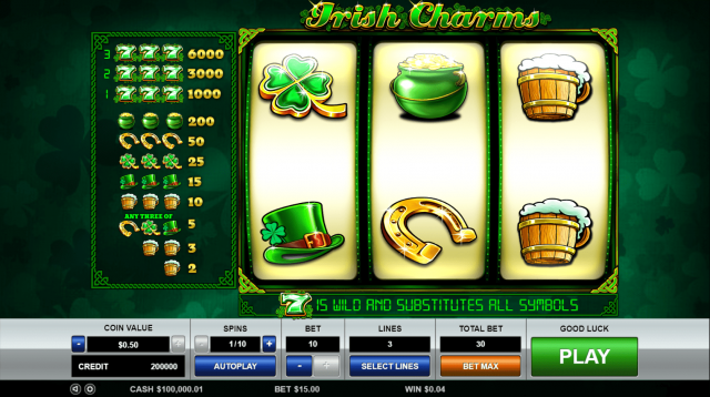 Irish Charms Game Image #1