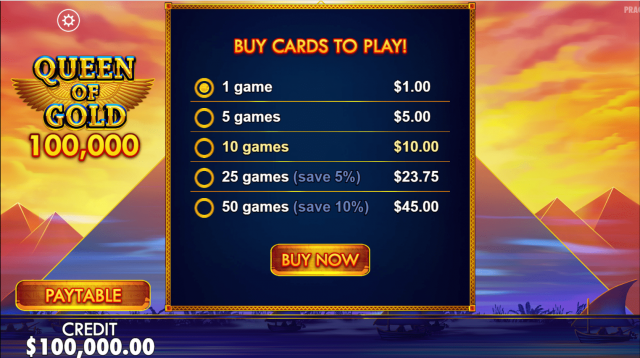 Queen of Gold 100.000 Game Image #0