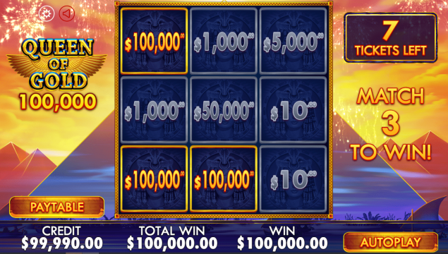 Queen of Gold 100.000 Game Image #2