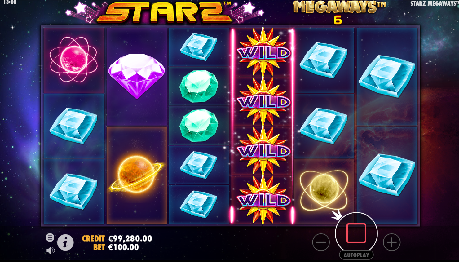 Starz Megaways Game Image #1