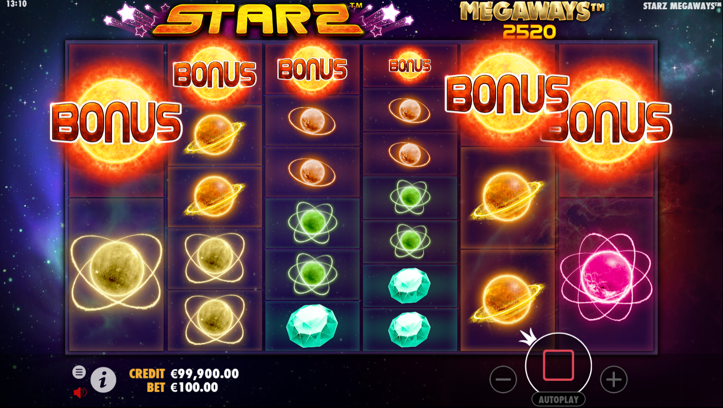 Starz Megaways Game Image #3