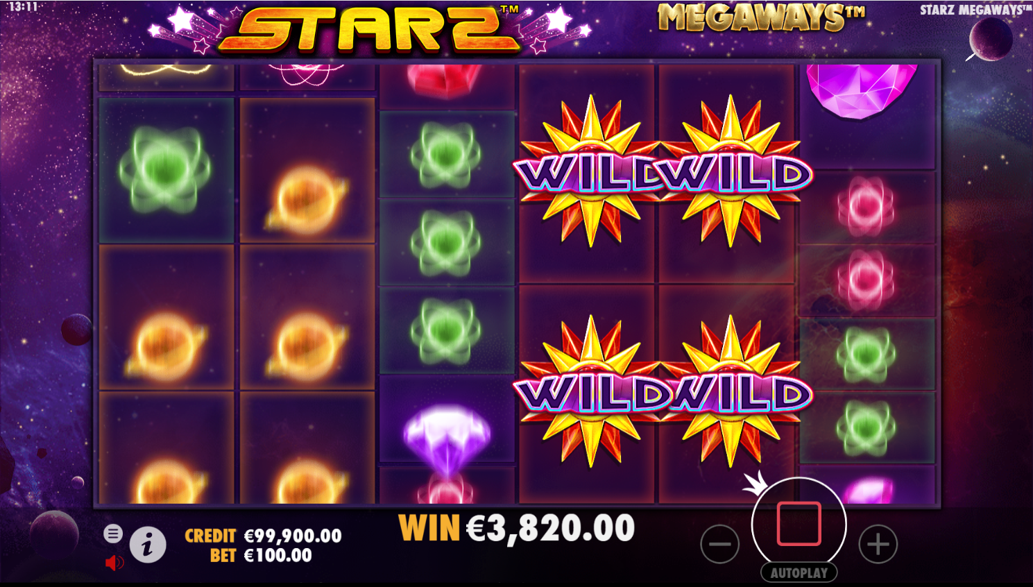 Starz Megaways Game Image #6
