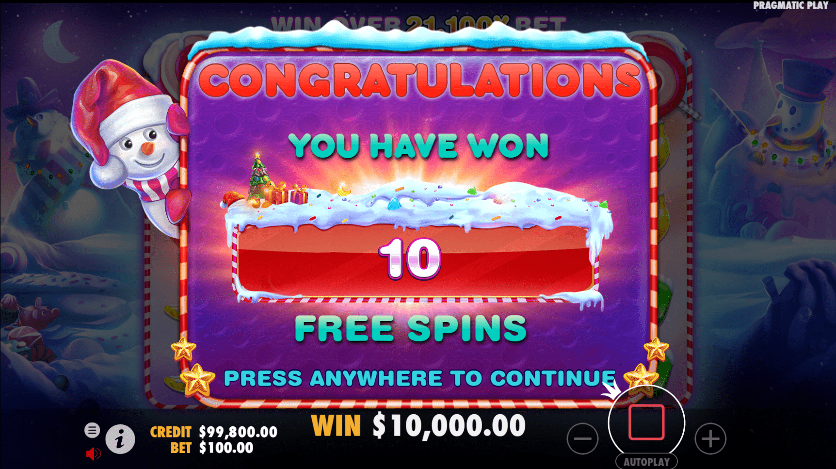 Sweet Bonanza Xmas Game Image #3