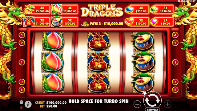 Triple Dragons Game Image #0