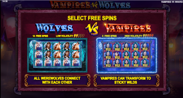 Vampires vs Wolves Game Image #6