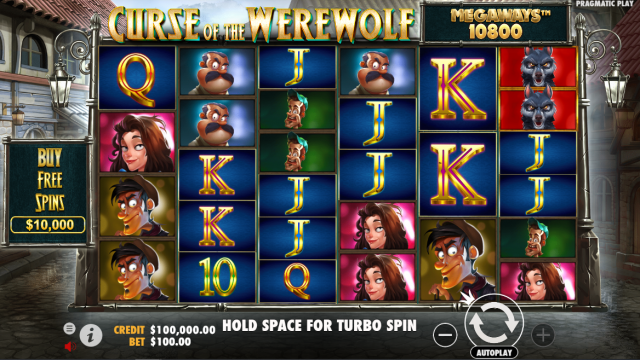 Curse of the Werewolf Megaways™ Game Image #0