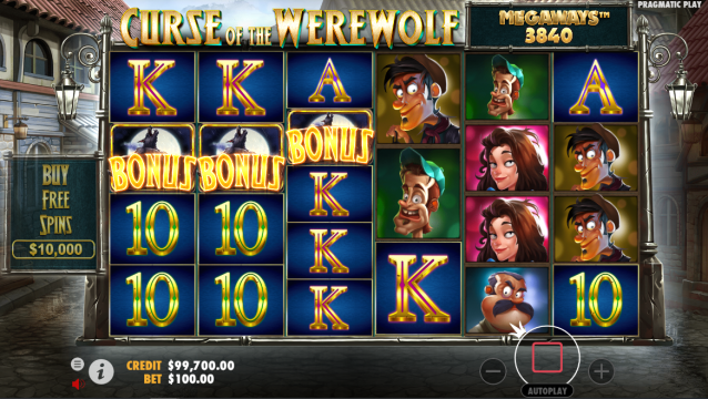 Curse of the Werewolf Megaways™ Game Image #1