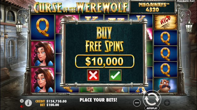 Curse of the Werewolf Megaways™ Game Image #8
