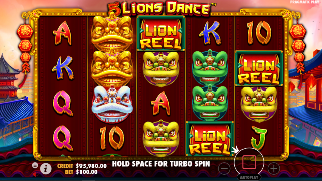 5 Lions Dance Game Image #5
