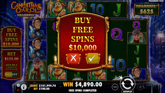 Christmas Carol Megaways Game Image #7
