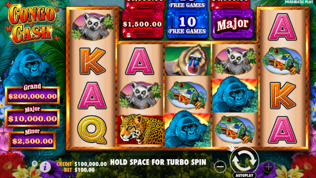 Congo Cash Game Image #0