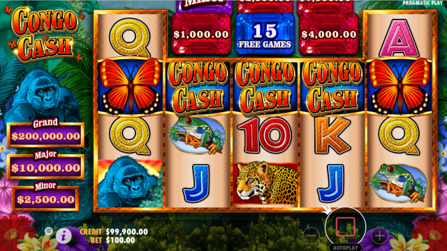 Congo Cash Game Image #1