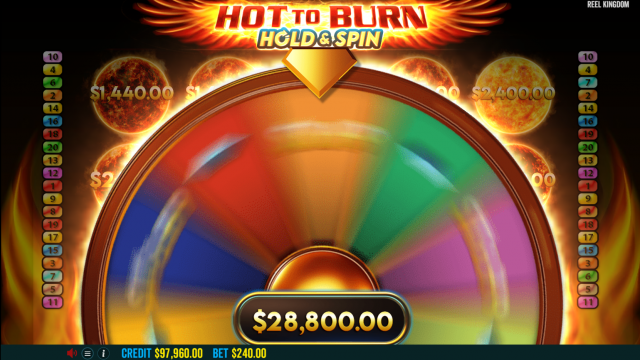 Hot to Burn Hold & Spin Game Image #5