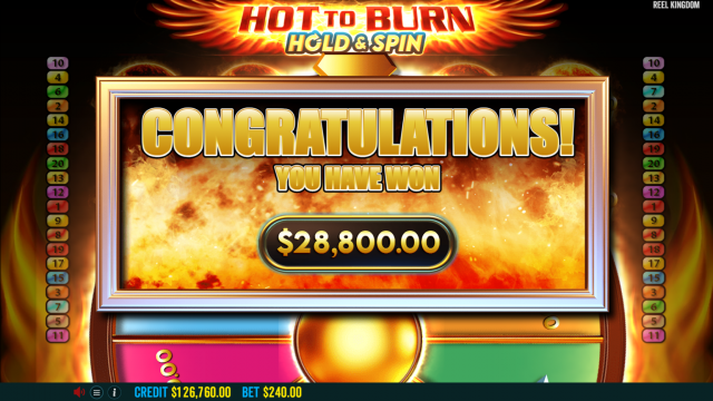 Hot to Burn Hold & Spin Game Image #7